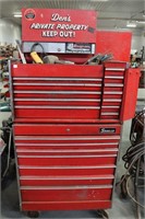 SNAP-ON TOOL BOX AND CONTENTS