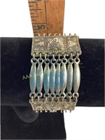 Sterling Silver Native American Style Bracelet