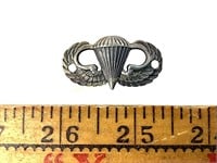 WWII Paratrooper Badge Pinch Back