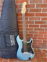 Fender Squire Bullet Guitar-Ice Blue Metallic