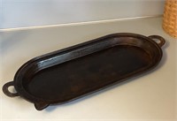 F.P. Cast Iron Flat Oval Griddle/Fryer