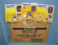 Case of 16 Starting Lineups national hockey figure