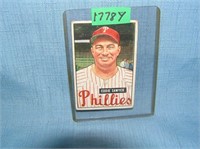Eddie Sawyer 1949 Bowman baseball card