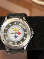 NEW Game Time Stainless Pittsburgh Steelers Watch
