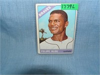Felipe Alou 1966 Topps baseball card