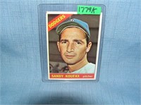 Sandy Koufax1966 Topps baseball card