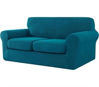 ($66) CHUN YI 3 Piece Couch Cover 2 Seater,Medium