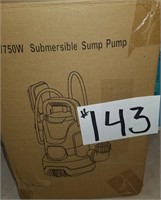 Submersible Sump Pump-untested