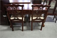 HALL TABLE AND 2 CHAIRS