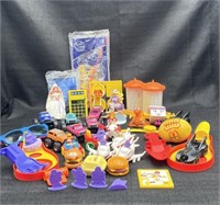 Large Lot Vintage McDonald's Happy Meal Toys