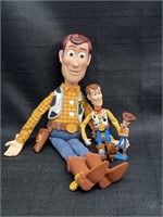 Toy Story Talking Woody Figure Trio