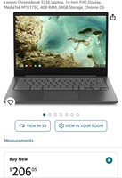Lenovo Chromebook S330 Laptop, 14-Inch