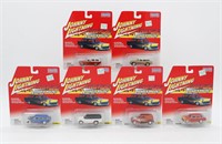 (6) Johnny Lightning Thunder Wagons Die Cast Cars