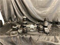 PREOWNED PHOTOGRAPHY EQUIPMENT LOT