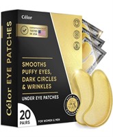New CÉLOR Under Eye Patches (20 Pairs) - Golden
