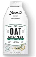 New Elmhurst 1925 Unsweetened Oat Creamer,