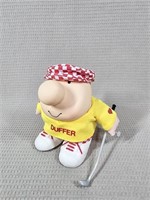 "Duffer" Ziggy Comic Golfer Figurine