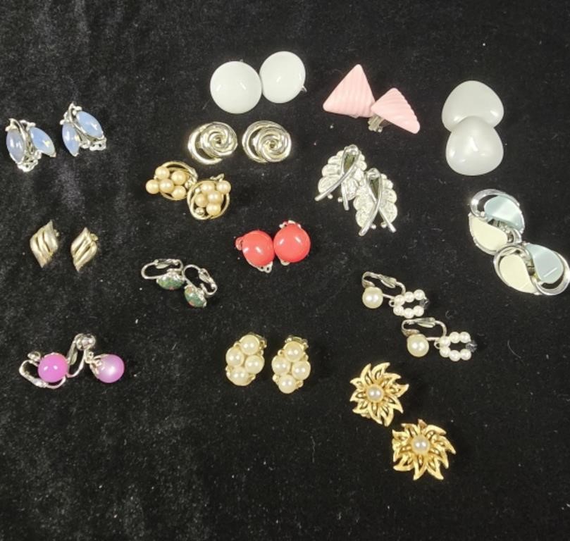 Collection Of Clip Style Earrings