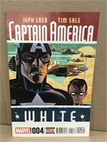 2015 Marvel #004 Captain America White Comic Book