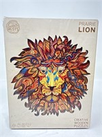 New Jigfoxy Lion King Wooden Puzzle for Adult,