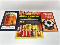 New (3) Canning Cookbooks