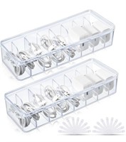 New Tatuo 2 Pcs Cable Organizer Box with Wire