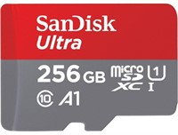 New SanDisk 256GB Ultra microSDXC UHS-I Memory