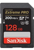 New SanDisk 128GB Extreme PRO SDXC UHS-I Memory