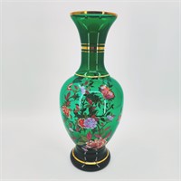 Norleans Emerald Glass Vase