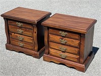 (2) Matching End Table/Cabinets VERY NICE!