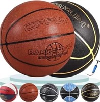 New OPPUM Adult Basketballs Size 7 29.5" -