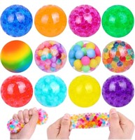 New Stress Balls 12pcs Squishy Balls for Adults