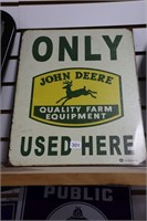 JOHN DEERE REPRODUCTION SIGN