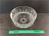 Vintage Arcoroc France Crystal Serving Bowl