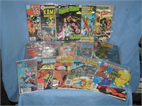 Collection of vintage DC Comic Books features Wond