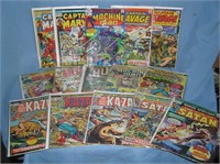 Group of early Marvel Superhero Comic Books