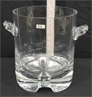 CRYSTAL ICE BUCKET NOTE CONDITION
