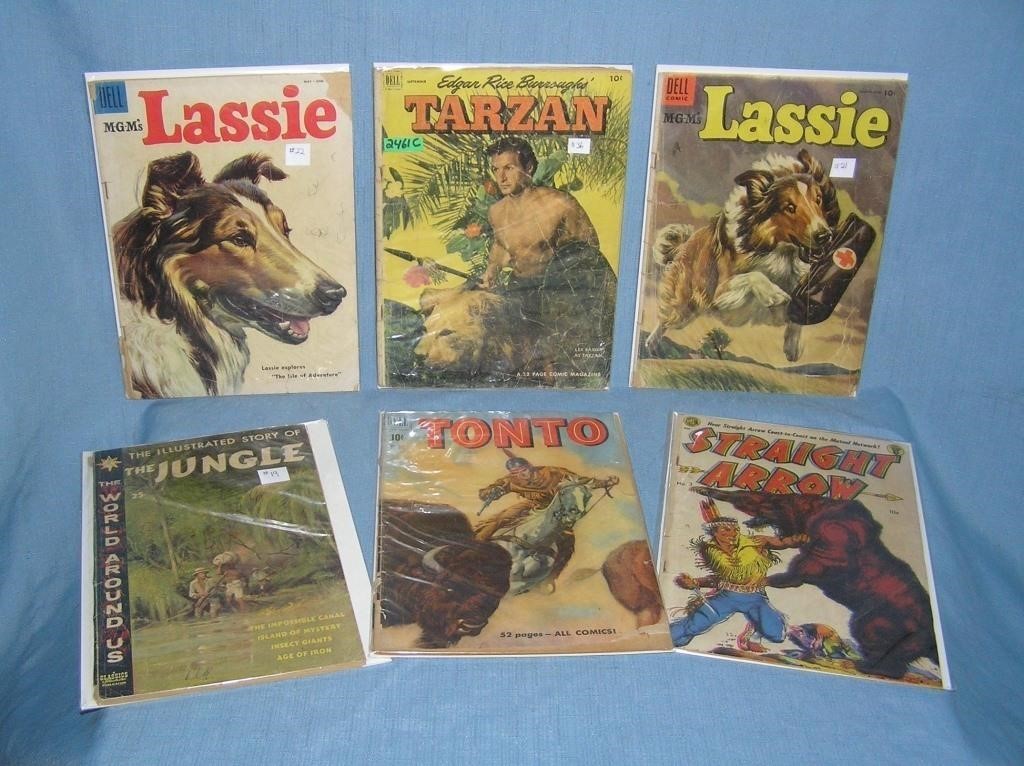Group of early Dell and related comic books