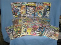 Large collection of vintage Marvel the Defenders C