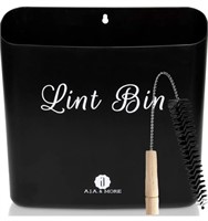 A.J.A. & MORE Magnetic Lint Bin for Laundry Room