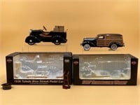 1937 Studebaker Woody & 1936 Pedal Car Models