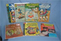 Collection of early Disney comic books