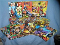 Large collection of Grim Jack comic books