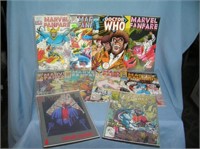Collection of vintage marvel comic books