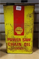 SHELL POWER SAW CHAIN OIL 1 GALLON CAN