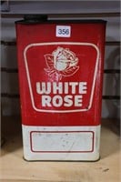WHITE ROSE 1 GALLON CAN
