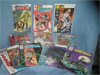 Collection of vintage Shadowman comic books