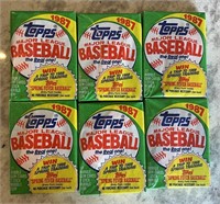 VINTAGE UNOPENED 1987 TOPPS BASEBALL WAX PACK