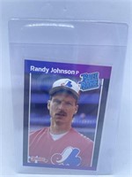 Vintage Randy Johnson Rookie 1989 Donruss Rated