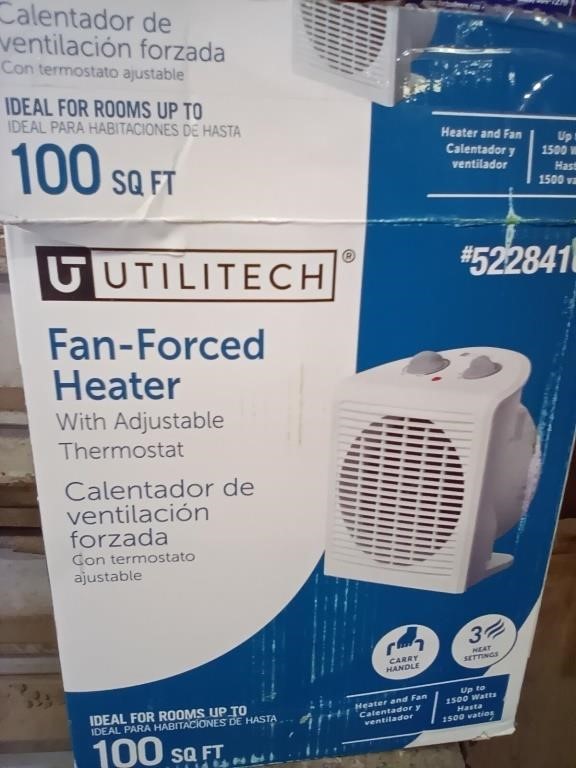Fan-forced Heater
